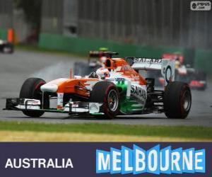 Puzzle Paul di Resta - Force India - Μελβούρνη 2013